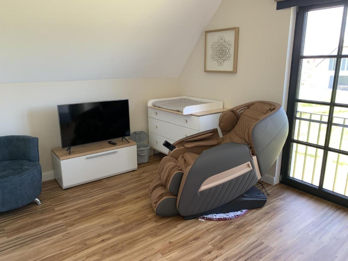 Reetland Am Meer - Premium Reetdachvilla Mit 3 Schlafzimmern, Sauna, Kamin Und Massagesessel F05 드란스케 외부 사진